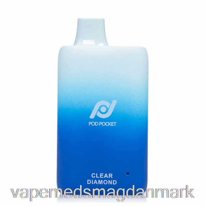 Vape Med Smag Pod Lomme 7500 Engangs Klar Diamant